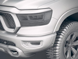 RAM 1500 Rebel Crew Cab 2019 Modèle 3D