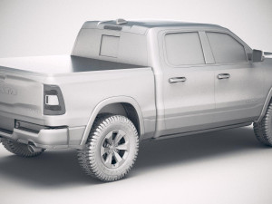 RAM 1500 Rebel Crew Cab 2019 Modèle 3D