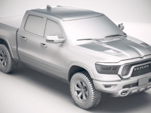 RAM 1500 Rebel Crew Cab 2019 Modèle 3D