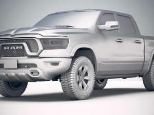 RAM 1500 Rebel Crew Cab 2019 Modèle 3D