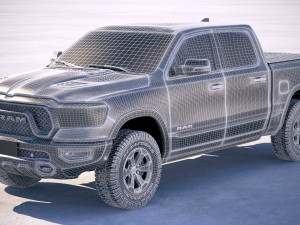 RAM 1500 Rebel Crew Cab 2019 Modèle 3D