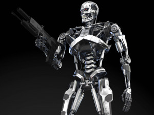 Terminator T-800 Genisys 3D Model