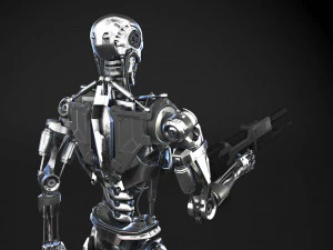 Terminator T-800 Genisys 3D Model