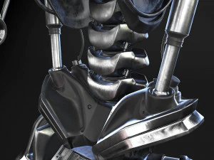 Terminator T-800 Genisys 3D Model