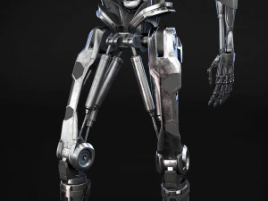 Terminator T-800 Genisys 3D Model
