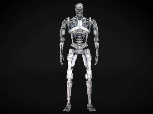 Terminator T-800 Genisys 3D Model