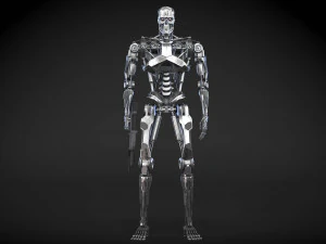 Terminator T-800 Genisys 3D Model