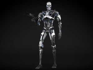 Terminator T-800 Genisys 3D Model