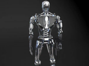 Terminator T-800 Genisys 3D Model