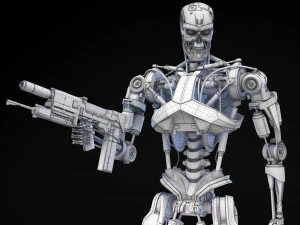 Terminator T-800 Genisys 3D Model
