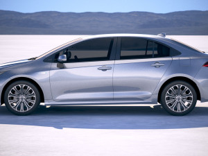 Toyota Corolla Hybrid 2020 3D Модель