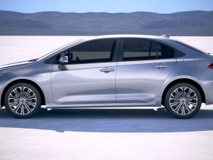 Toyota Corolla Hybrid 2020 3D Model