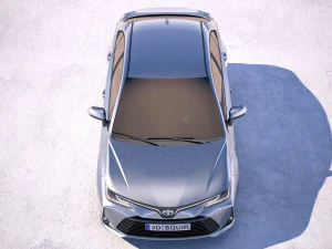 Toyota Corolla Hybrid 2020 3D Model