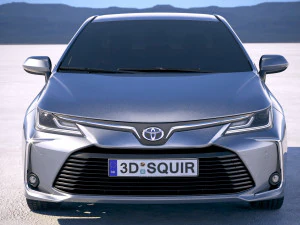 Toyota Corolla Hybrid 2020 3D Model