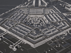 Pentagon USA 3D Модель