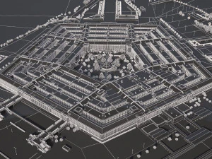 Pentagon USA 3D Model