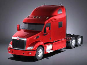 Peterbilt 587 2017 vray 3D Model