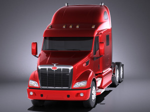 Peterbilt 587 2017 vray 3D 모델