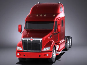 Peterbilt 587 2017 vray 3D Model