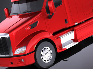 Peterbilt 587 2017 vray 3D 모델