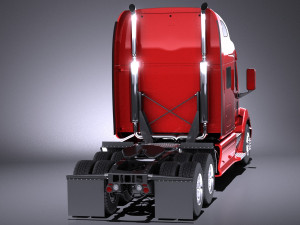 Peterbilt 587 2017 vray 3D 모델