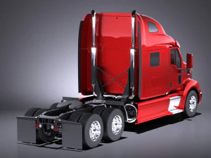 Peterbilt 587 2017 vray 3D Model