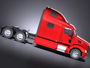 Peterbilt 587 2017 vray 3D 모델