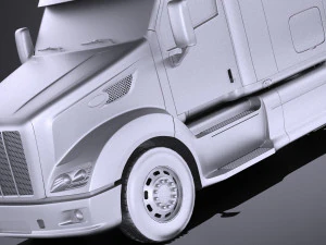 Peterbilt 587 2017 vray 3D Model
