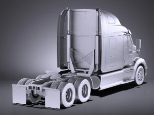 Peterbilt 587 2017 vray 3D Model