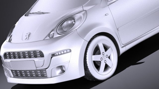 STL file Peugeot 107 rear door inner trim handle cover 🚙・3D printable  model to download・Cults