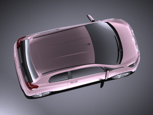 Peugeot 108 3-door 2017 vray 3D मॉडल