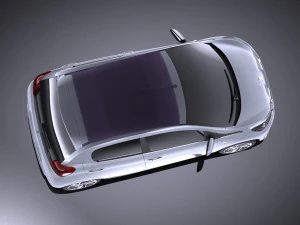 Peugeot 108 5-door 2017 vray 3D Model