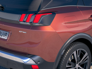 Peugeot 3008 2018 Modelo 3D