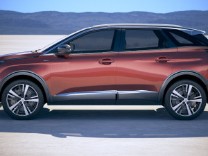 Peugeot 3008 2018 Modelo 3D