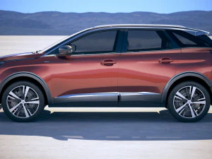Peugeot 3008 2018 3D Model