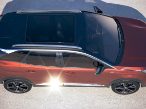 Peugeot 3008 2018 3D Model