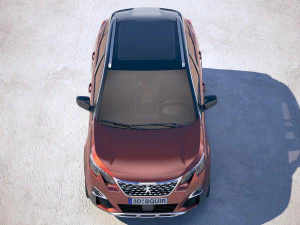 Peugeot 3008 2018 3D Model