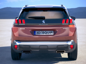 Peugeot 3008 2018 Modelo 3D