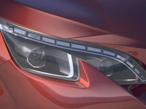 Peugeot 3008 2018 3D Model