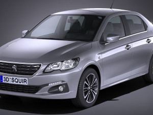 Peugeot 301 2017 3D Model