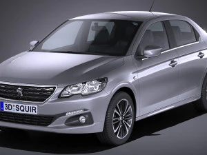 Peugeot 301 2017 Model 3D