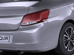 Peugeot 301 2017 Modelo 3D