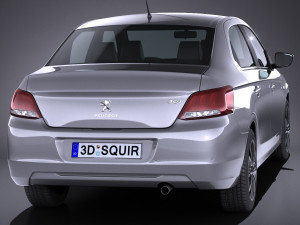 Peugeot 301 2017 Modelo 3D