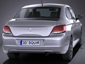 Peugeot 301 2017 3D Model