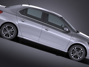 Peugeot 301 2017 Modelo 3D