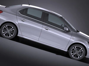 Peugeot 301 2017 3D Model