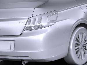 Peugeot 301 2017 Modelo 3D
