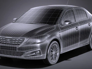 Peugeot 301 2017 3D Model