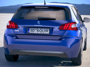Peugeot 308 2018 Modèle 3D