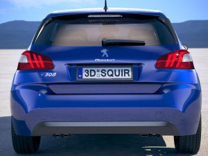 Peugeot 308 2018 Modèle 3D